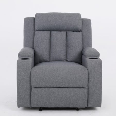 كرسي إسترخاء - رمادي فاتح