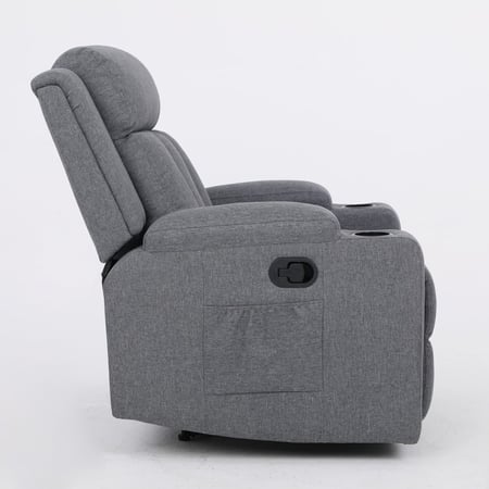 كرسي إسترخاء - رمادي فاتح