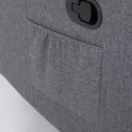 كرسي إسترخاء - رمادي فاتح