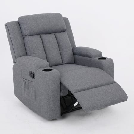 كرسي إسترخاء - رمادي فاتح