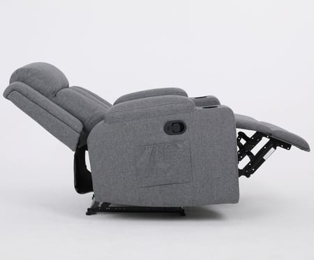 كرسي إسترخاء - رمادي فاتح