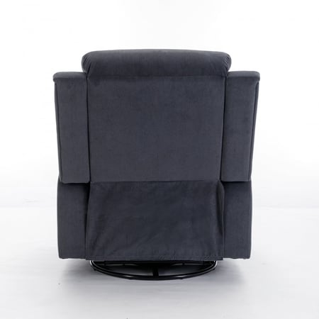 كرسي إسترخاء هزاز ودوار  - رمادي غامق