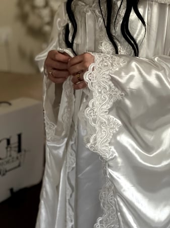 عباية عروس دنتل