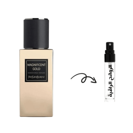 عينه عطر ايف سان لوران ماجنيفسنت قولد جلوس دي فانيلا عود بلانك بارفيوم