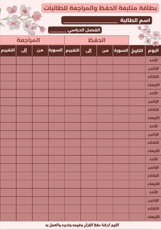 ملف انجاز معلمة pdf