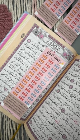 ختمة القرآن الكريم درزن ١٢ حبة