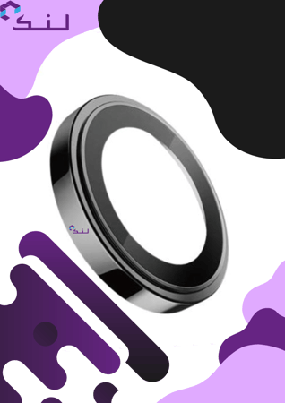 حامي عدسة لنك حجر لنك طبيعي استرالي أسود 14 برو ماكس