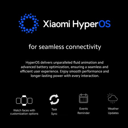 ساعة شاومي ريدمي واتش 5 أكتيف - اسود