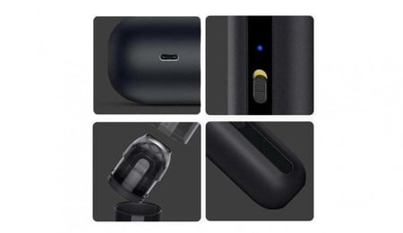 مكنسة بيسوس A2 اللاسلكيه المحموله بقوة شفط 5000Pa - أخضر