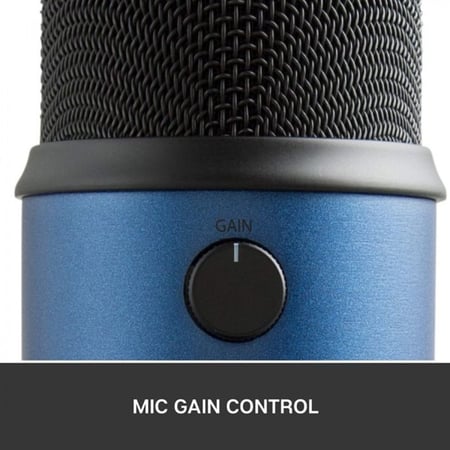 Logitech Yeti Premium Multi Pattern USB Microphone Blue