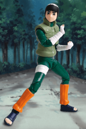 NARUTO SHIPPUDEN BST AXN ROCK LEE ACTION FIGURE BY THE LOYAL SUBJECTS