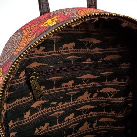 LF Lion King Printed Mini Backpack