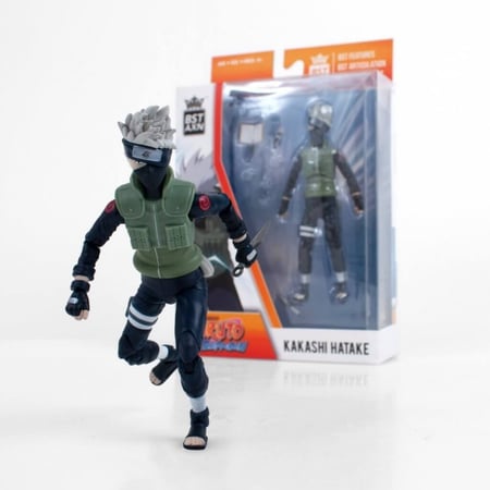 NARUTO SHIPPUDEN BST AXN KAKASHI HATAKE ACTION FIGURE BY THE LOYAL SUB