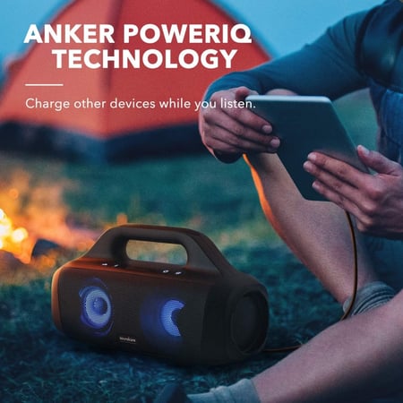 Anker Soundcore Select Pro, Outdoor Bluetooth Speaker with BassUp Tech