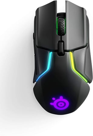 STEELSERIES RIVAL 650 WIRELESS MOUSE BLACK
