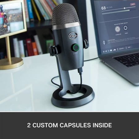 Logitech Blue Yeti Nano Premium USB Microphone