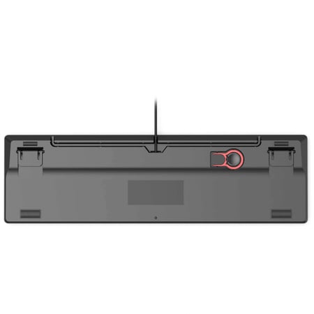 كيبورد ميكانيكي جلورويس الحجم الكامل أسود