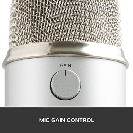 Blue Yeti USB Mic SILVER