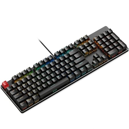 كيبورد ميكانيكي جلورويس الحجم الكامل أسود