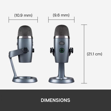 Logitech Blue Yeti Nano Premium USB Microphone