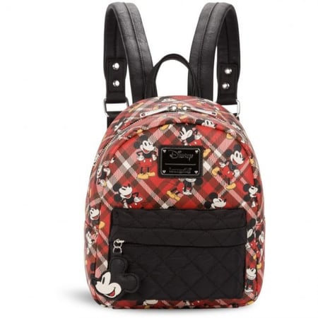 Loungefly Mickey Mouse Twill Mini Backpack