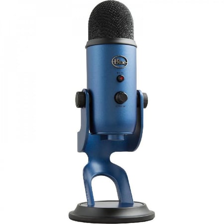 Logitech Yeti Premium Multi Pattern USB Microphone Blue