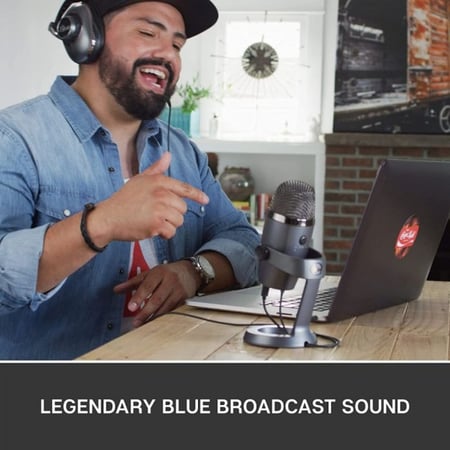 Logitech Blue Yeti Nano Premium USB Microphone