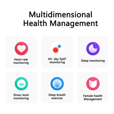 ساعة شاومي مي باند 8 بشاشة لمس ملونة - ذهبي