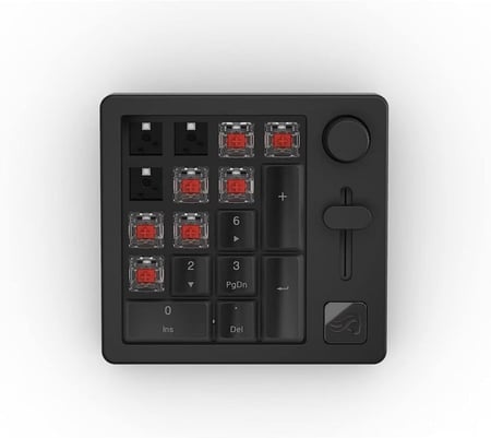 Glorious GMMK Modular Mechanical Gaming Numpad - Customizable RGB Back