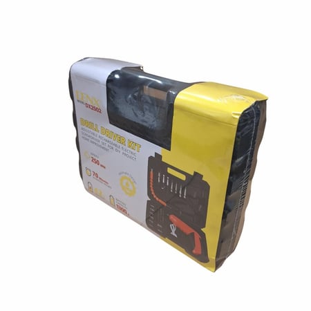 مفك براغي شحن بجميع المفكات م/DX2502 ماركة دينكس