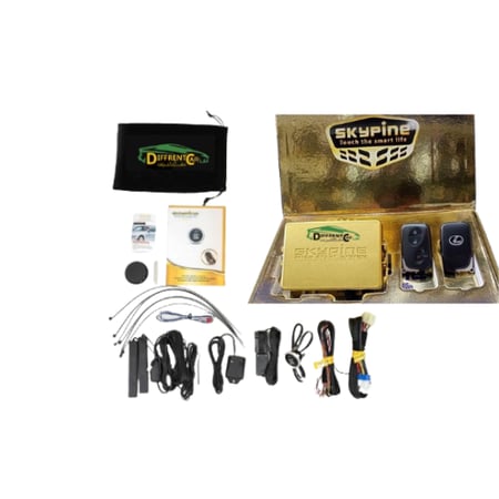 بصمة وتشغيل عن بعد ودخول ذكي شكل ريموت لكزس