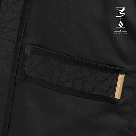 ثوب اندلسي أسود