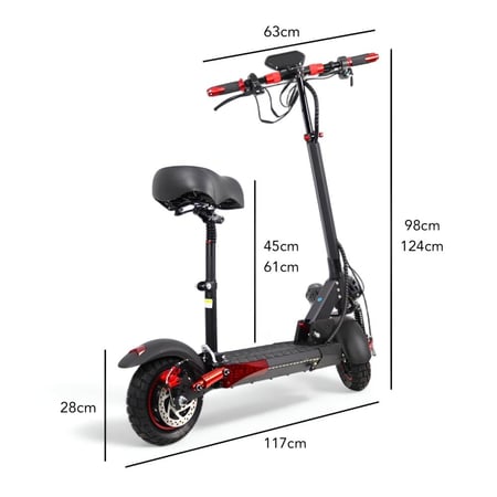 سكوتر كهربائي بكرسي للكبار