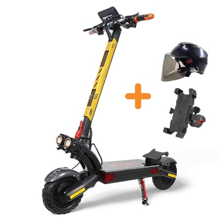 سكوتر سريع يعمل بمحركين 4000 واط 48v