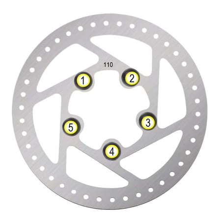 دسك فرامل بريك سكوتر شاومي مقاس 110