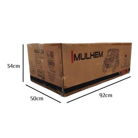 كرتون سيارة أطفال كهربائية جيب سبورت بمحركين مناسبة لعمر 2 - 6 سنوات