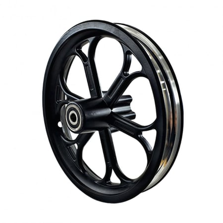 جنط من الأمنيوم مقاس 12 أنش لسكوتر كهربائي برو بسلة