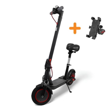 سكوتر كهربائي بكرسي KC مع حامل للجوال