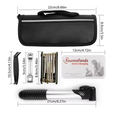 عدة أدوات إصلاح إطار الدراجة