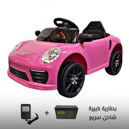 سيارة أطفال كهربائية بورش مناسبة لعمر 2 - 4 سنوات
