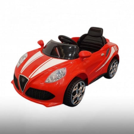 سيارة اطفال كهربائية للركوب بتصميم رياضي موديل 2023