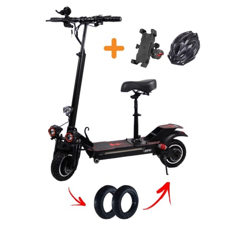 سكوتر كهربائي للكبار X track thunder بمحركين 48v 2400w