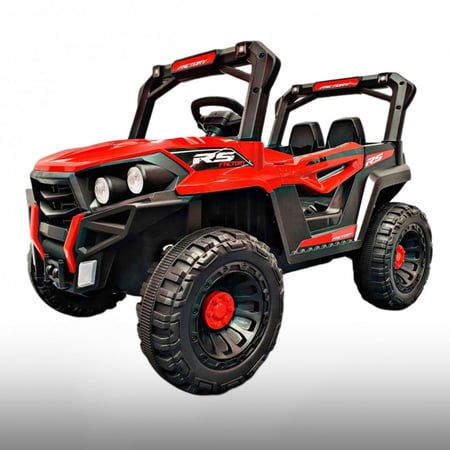 سيارة أطفال كهربائية جيب سبورت بمحركين مناسبة لعمر 2 - 6 سنوات