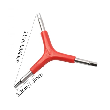 مفتاح 3 في 1 لأصلاح السكوترات والدراجات