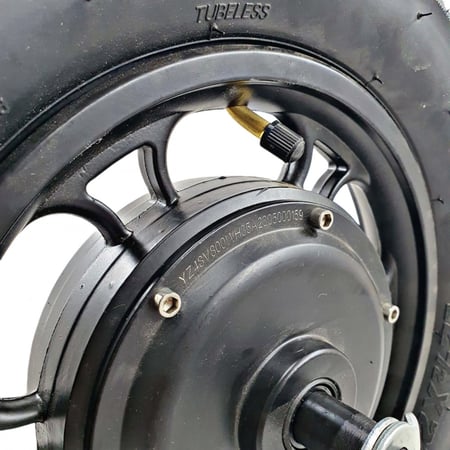 موتور سكوتر كهربائي مع جنط خلفي للسكوتر كهربائي برو بسلة