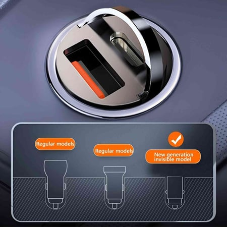 شاحن سريع 100w للسيارات