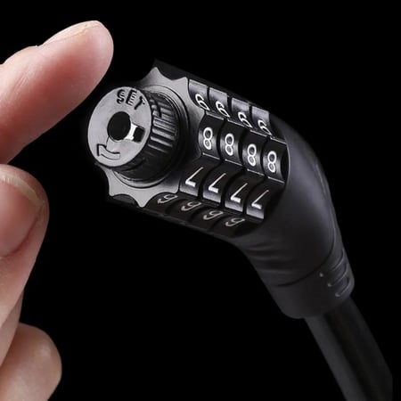 قفل للدراجات والسكوترات قفل برمز مقاوم للقطع