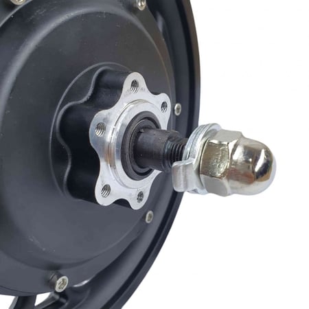 محرك سكوتر كهربائي مع جنط خلفي للسكوتر كهربائي برو بسلة