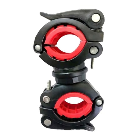 حامل مزدوج للدراجات والسكوترات ثنائي التثبيت 360 درجة