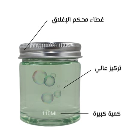 صابون سائل ذو كثافة عالية لصنع فقاعات الصابون 110ML